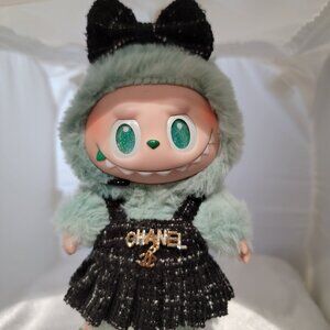 Labubu luxury Clothes Set dress with Bow #86